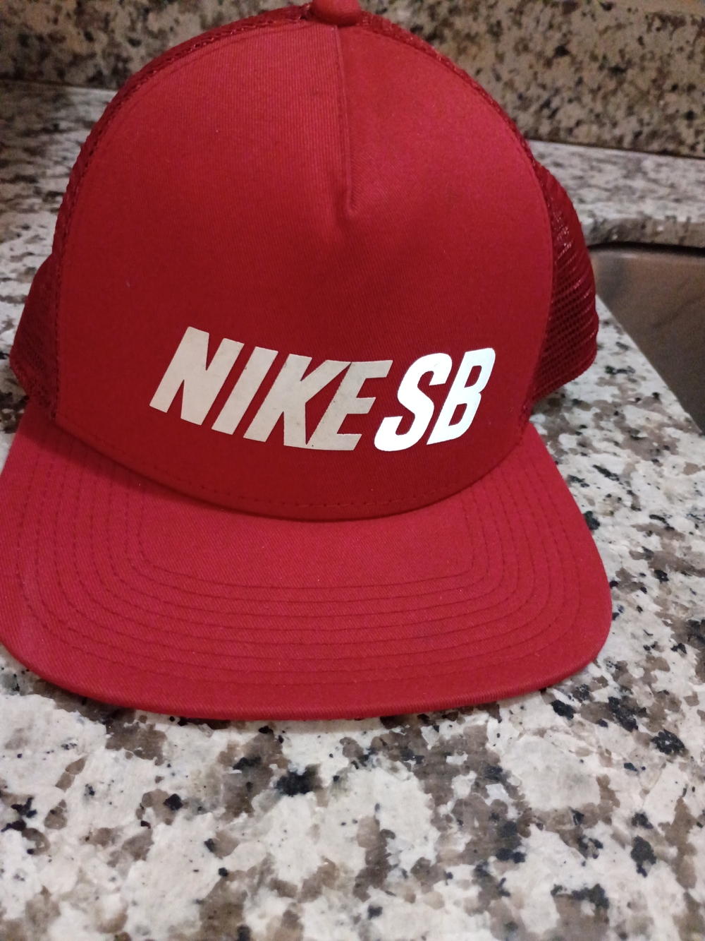 Nike SB Red Trucker Hat